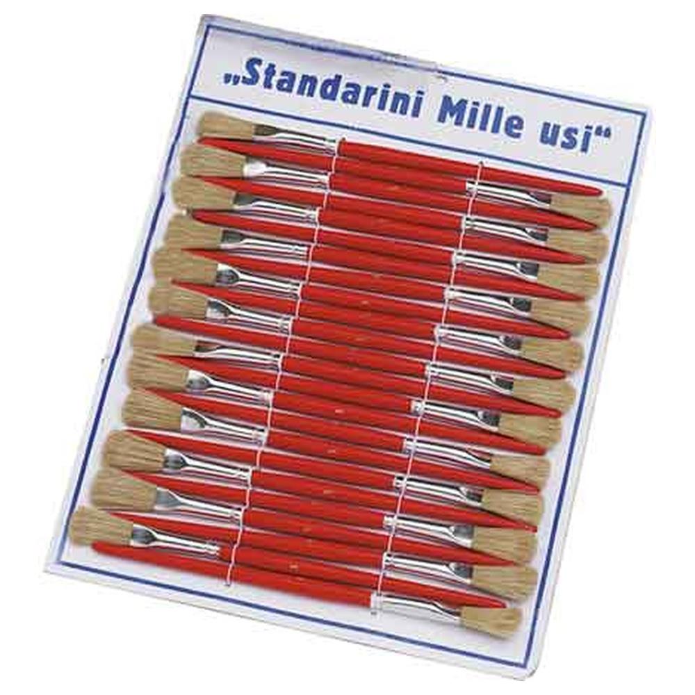 pennelli standarini su cartella