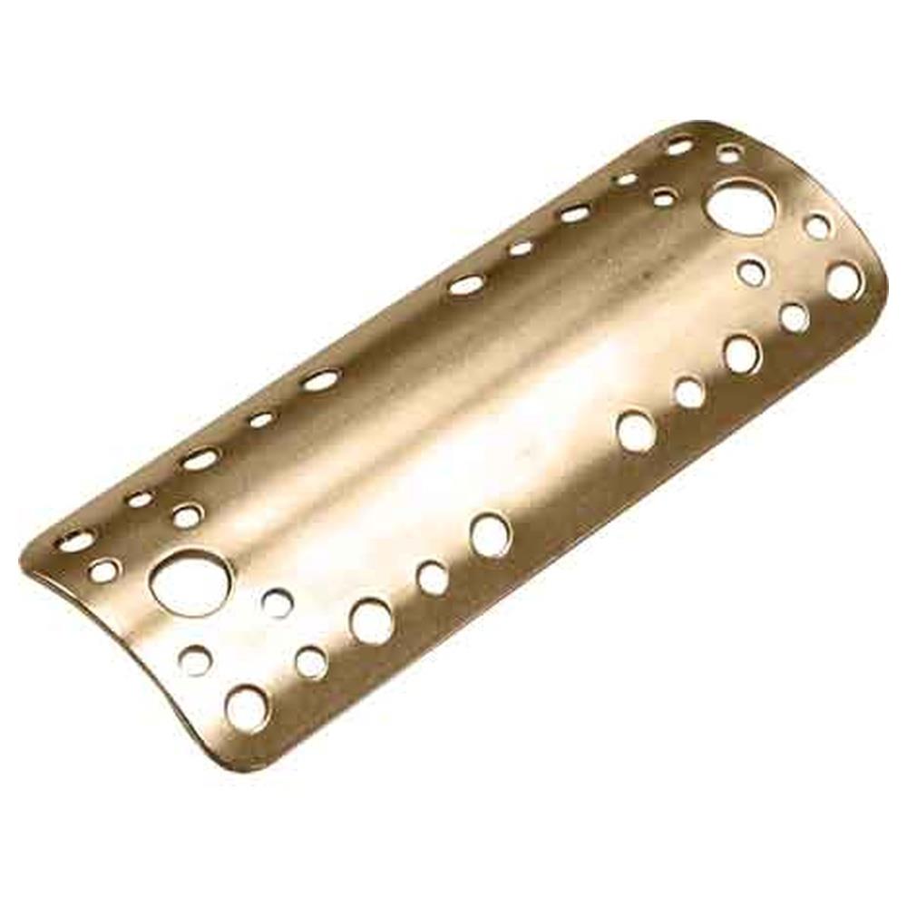 piastra di giunzione per pali 65x170 mm - spessore 2 mm