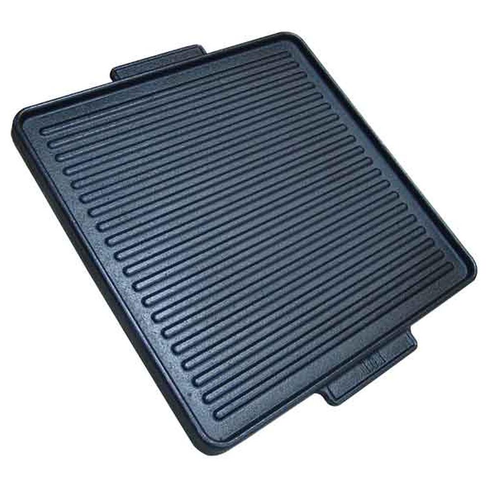 piastra in ghisa per fornellone power top 40x40 cm