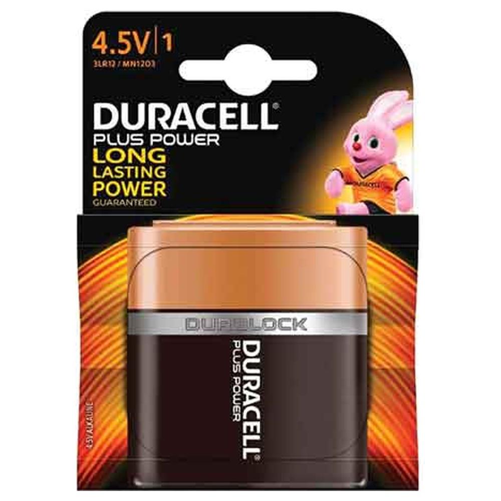 pila  plus power  piatta 4,5v duracell blister 1 pezzo