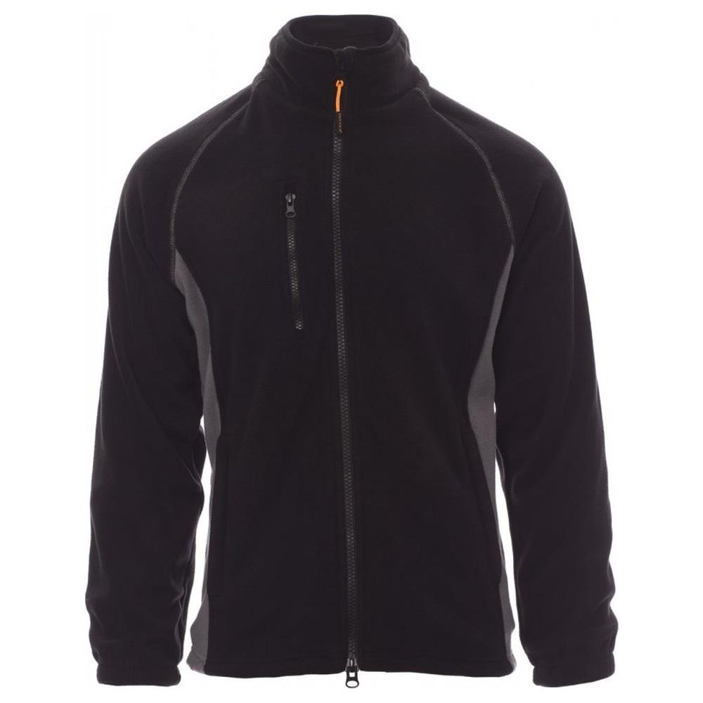 pile con zip intera payper aspen+ nero/steel grey xs