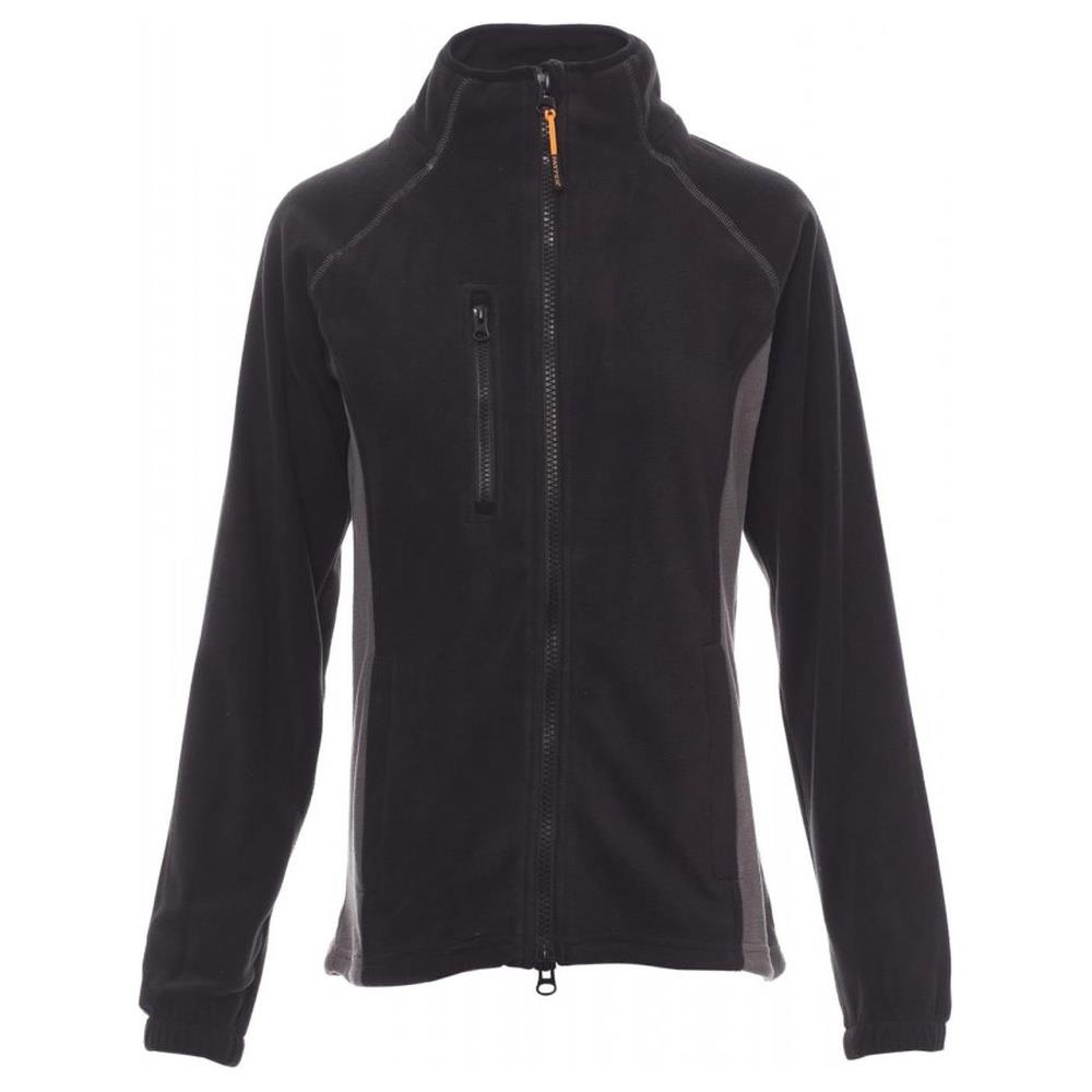 pile donna con zip intera payper aspen+lady nero/steel grey xs
