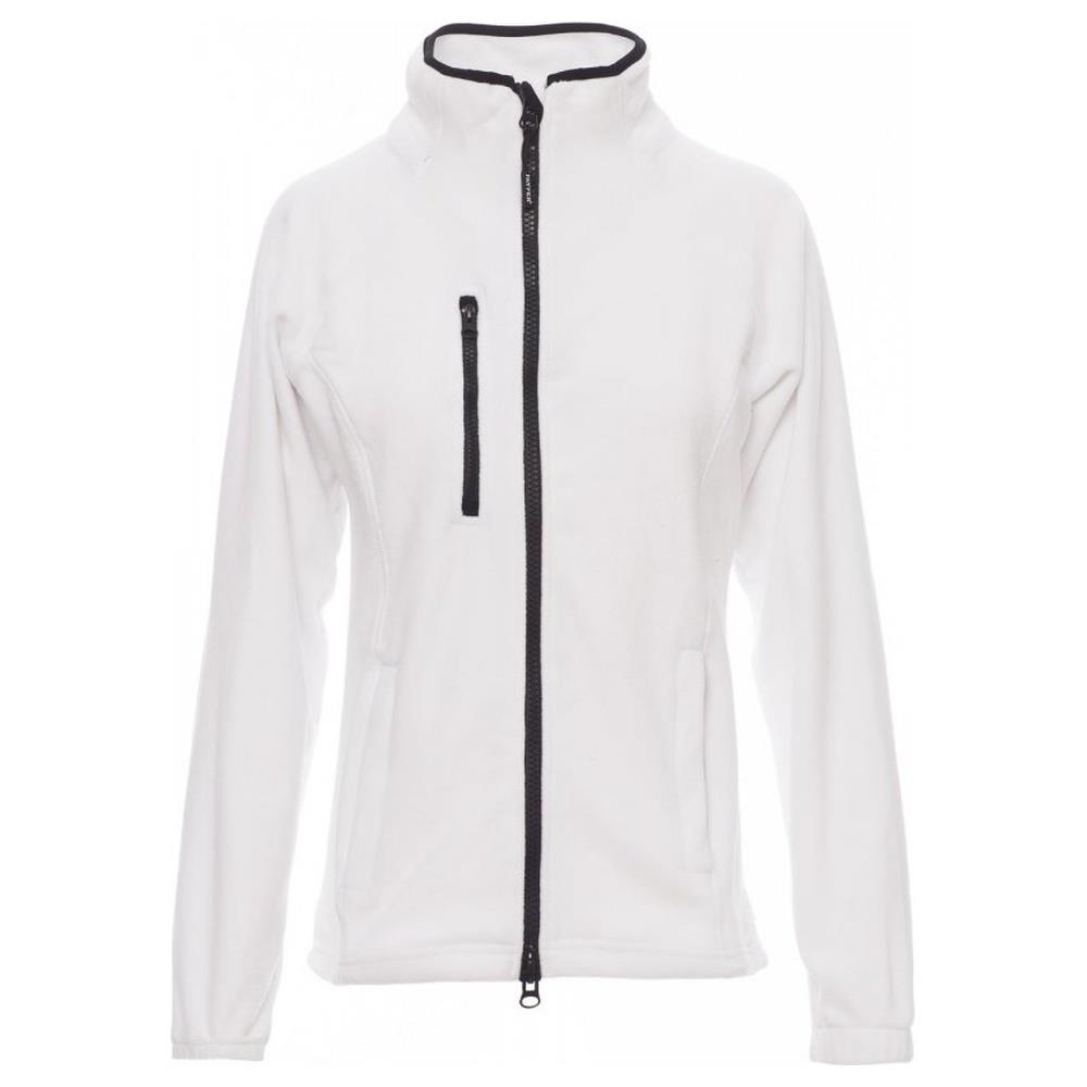 pile donna con zip intera payper norway+lady bianco xs