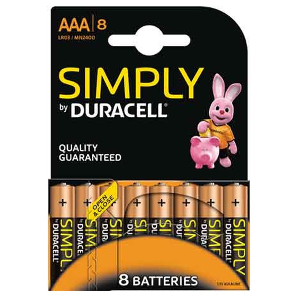 pile  simply  ministilo serie 8 blister 8 pezzi