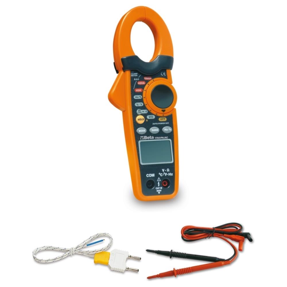 pinza amperometrica e multimetro digitale beta 1760pa/ac