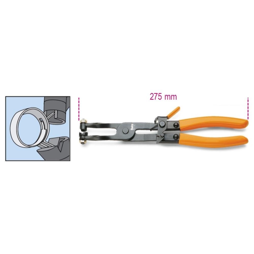pinza automatica per anelli stringitubo beta 1472au