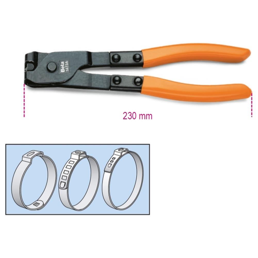 pinza con reggiasola per collari oetiker® beta 1473a
