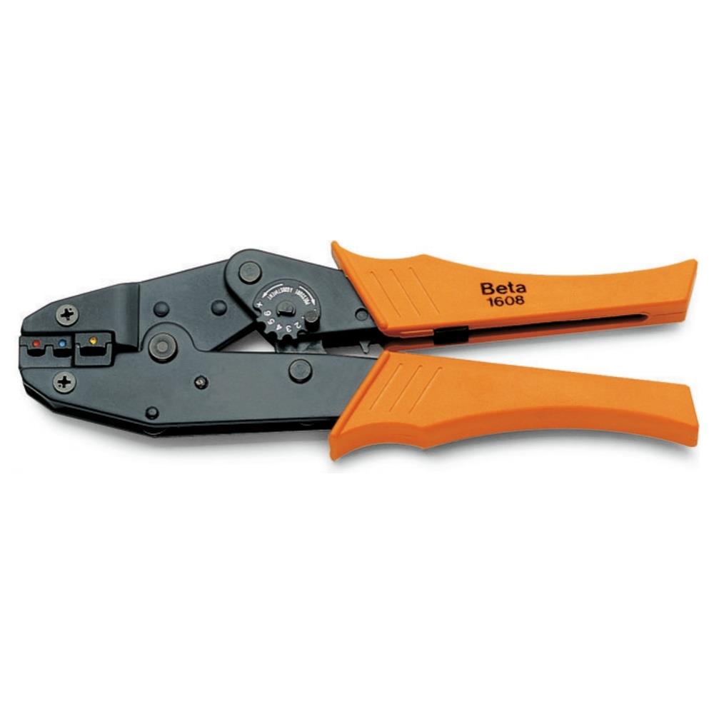 pinza per capicorda preisolati, con regolatore di pressione bmgroup 1608