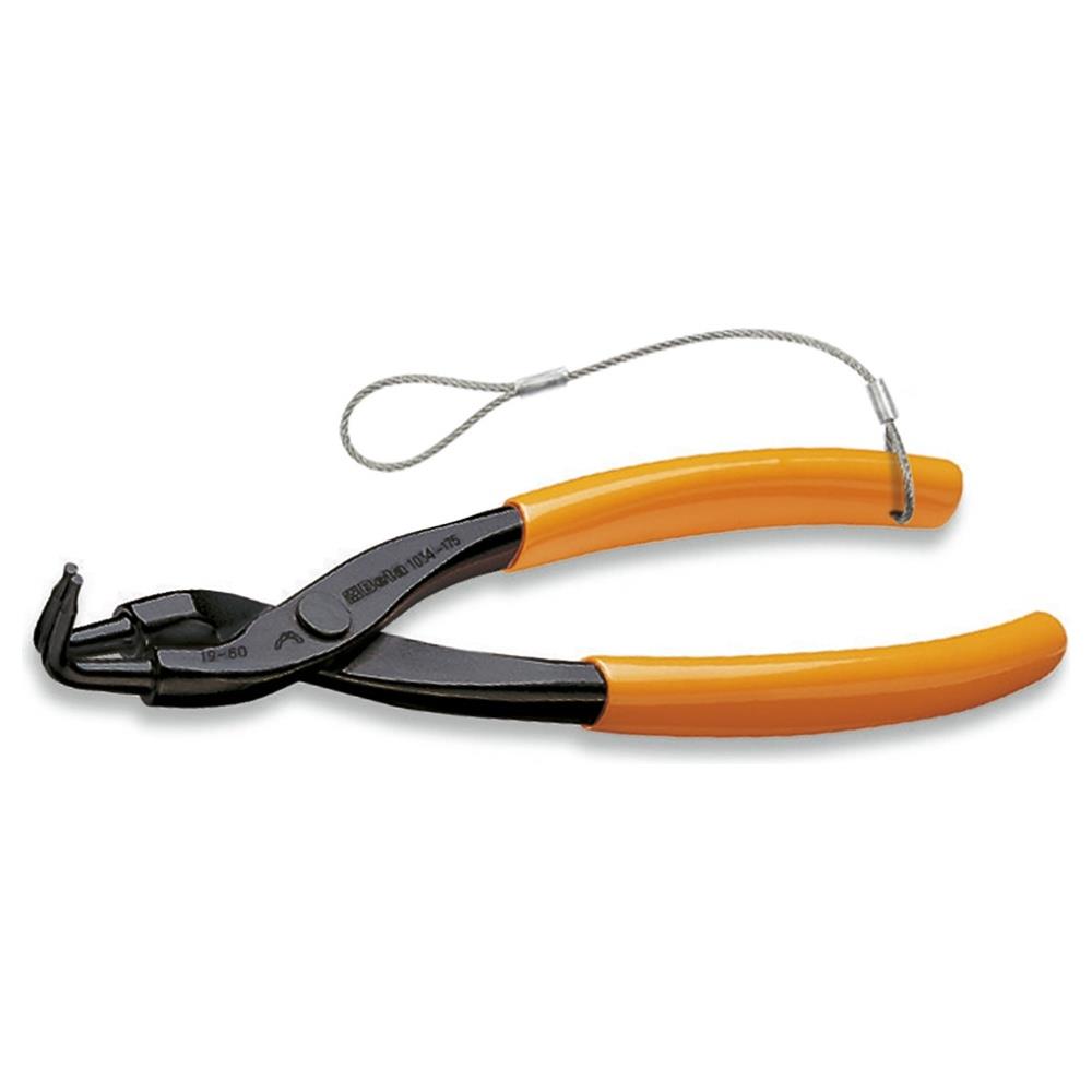 pinze a becchi piegati a 90° per anelli elastici di sicurezza, per fori manici ricoperti in pvc h-safe beta h-safe 1034hs