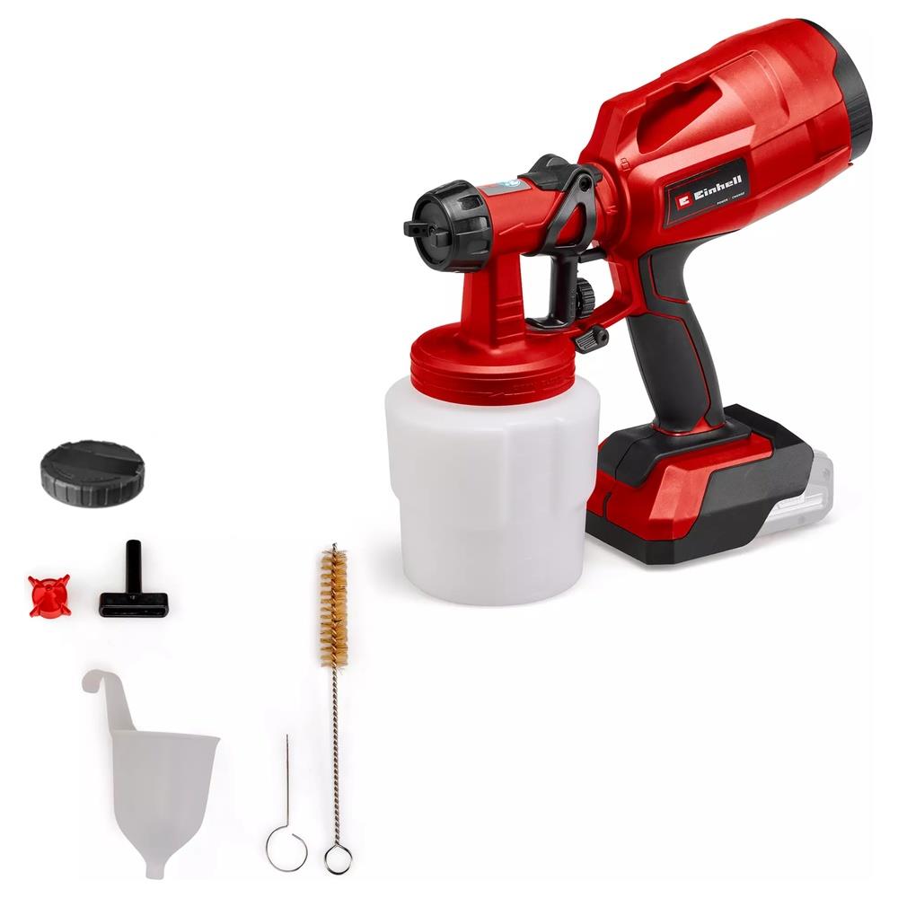 pistola einhell a spruzzo a batteria tc-sy 18/60 li-solo