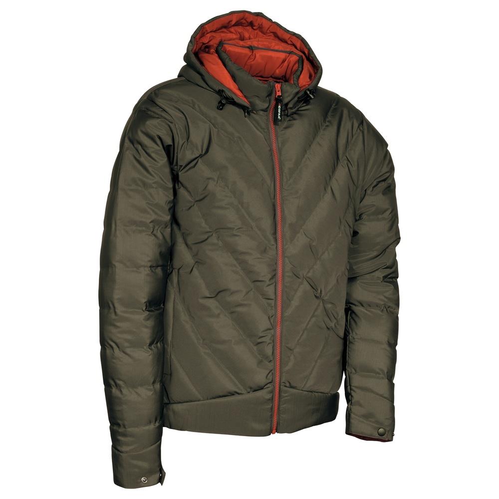 piumino cofra lenningen v545 verde/ruggine s