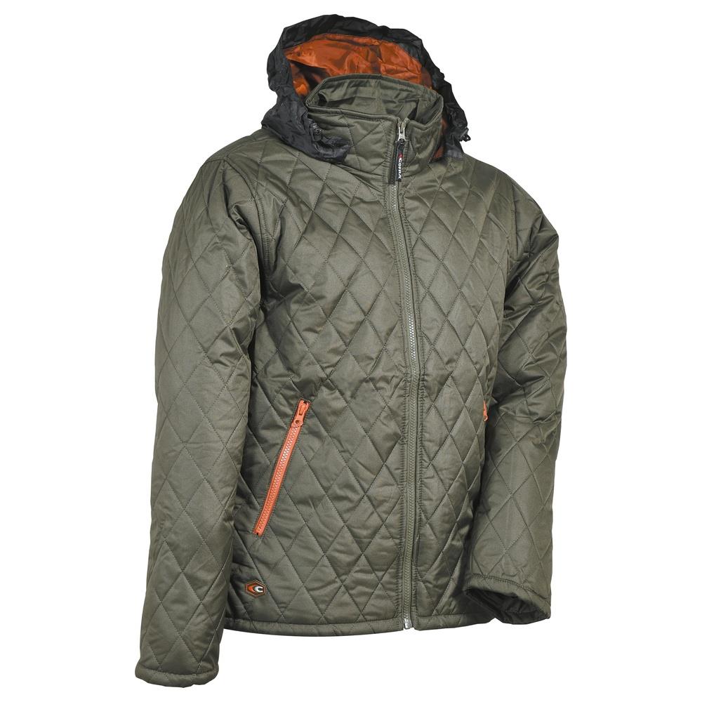 piumino cofra pashino v358 verde/ruggine s