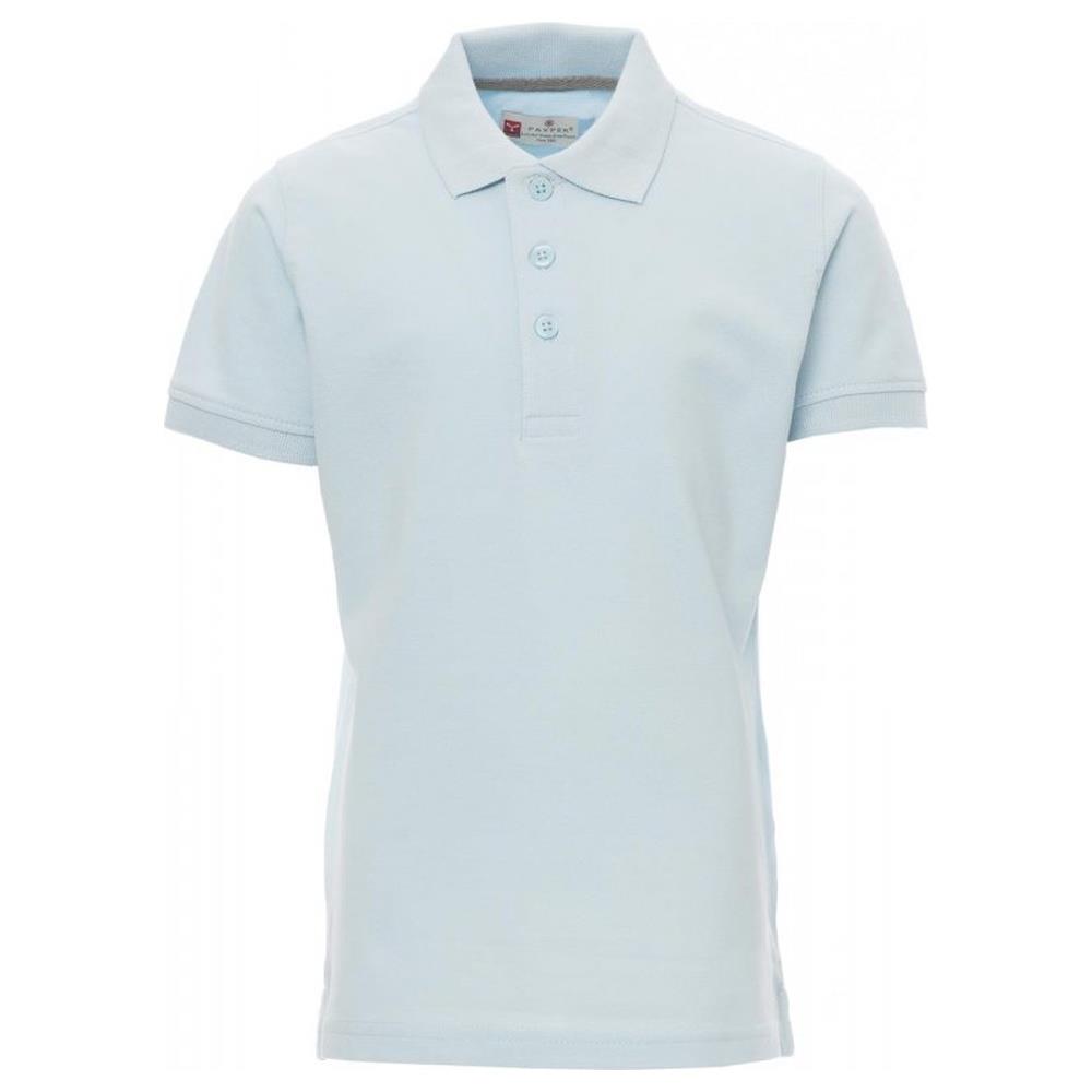 polo bambino manica corta payper venice kids aquamarine 3/4