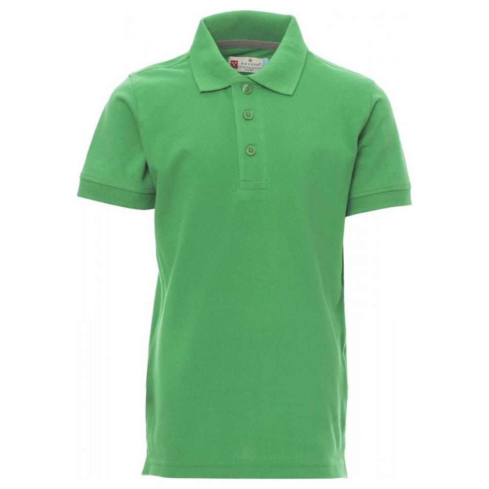 polo bambino manica corta payper venice kids jelly green 3/4
