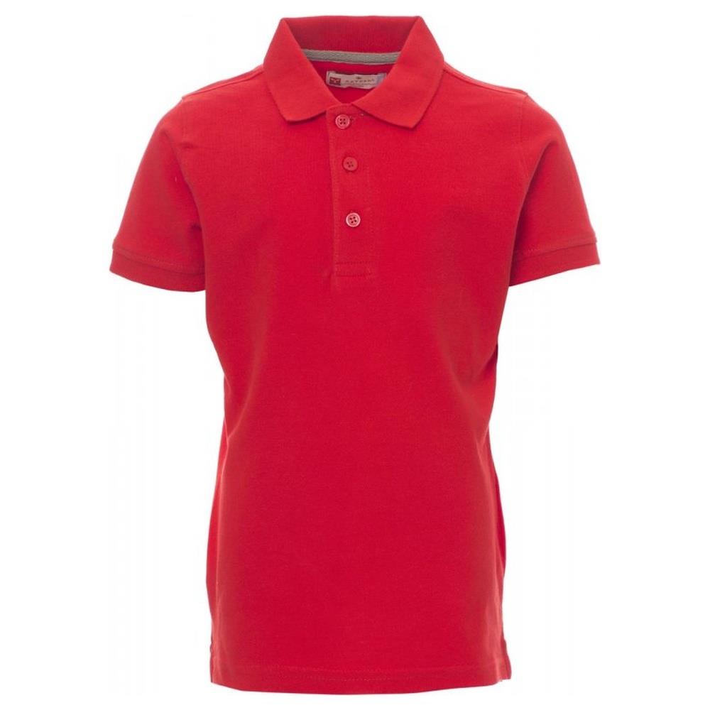 polo bambino manica corta payper venice kids rosso 3/4