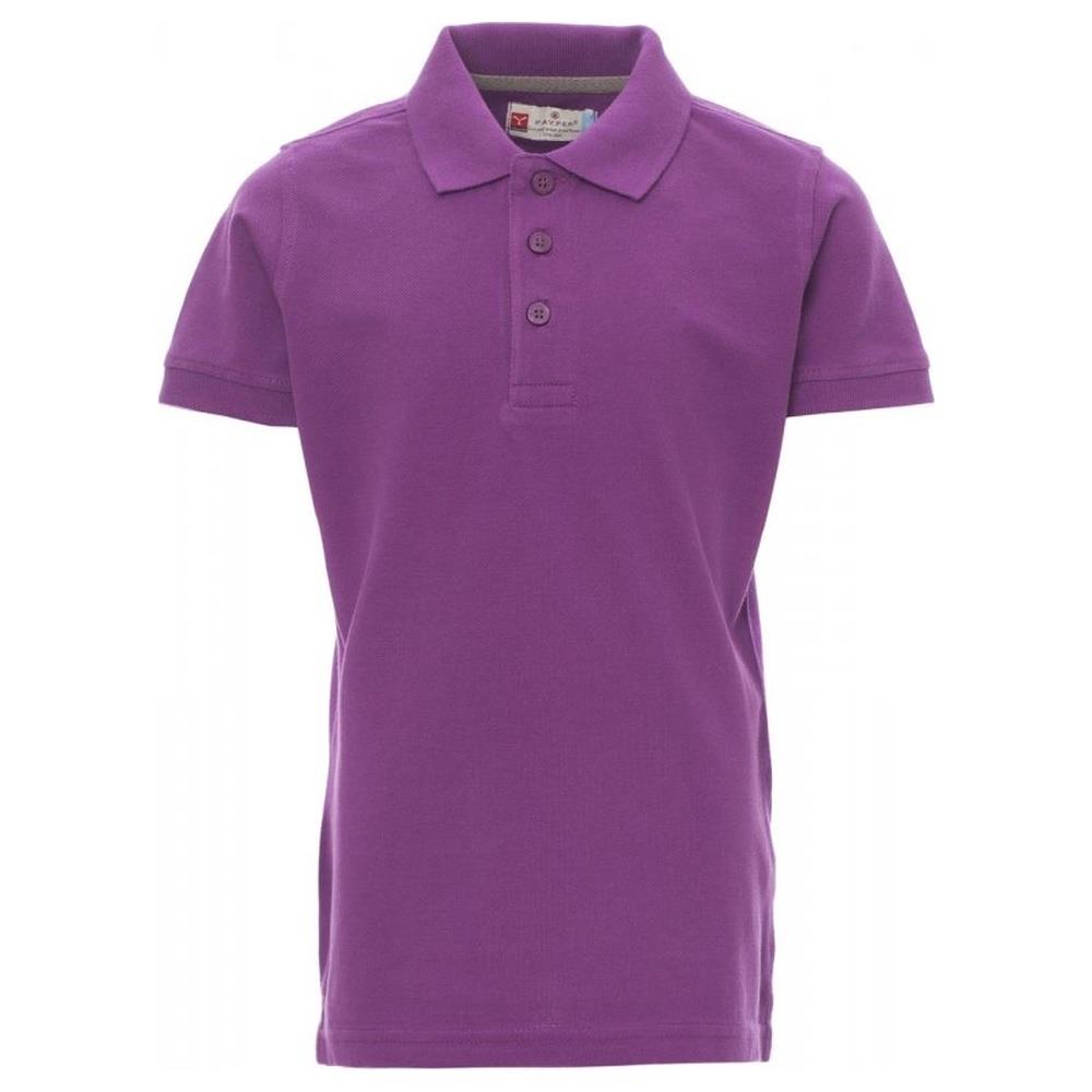 polo bambino manica corta payper venice kids summer violet 3/4