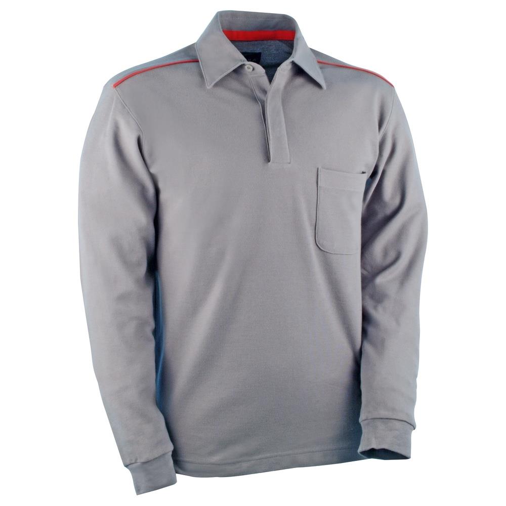 polo cofra classic v030 grigio s