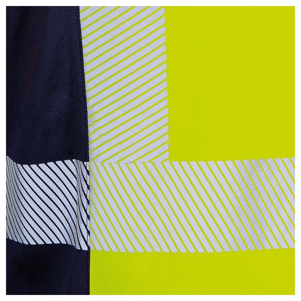 polo cofra tilcara v651 giallo fluo/navy s