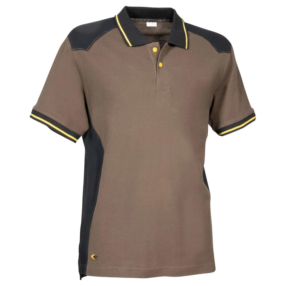polo cofra tudela v620 fango/nero/giallo s
