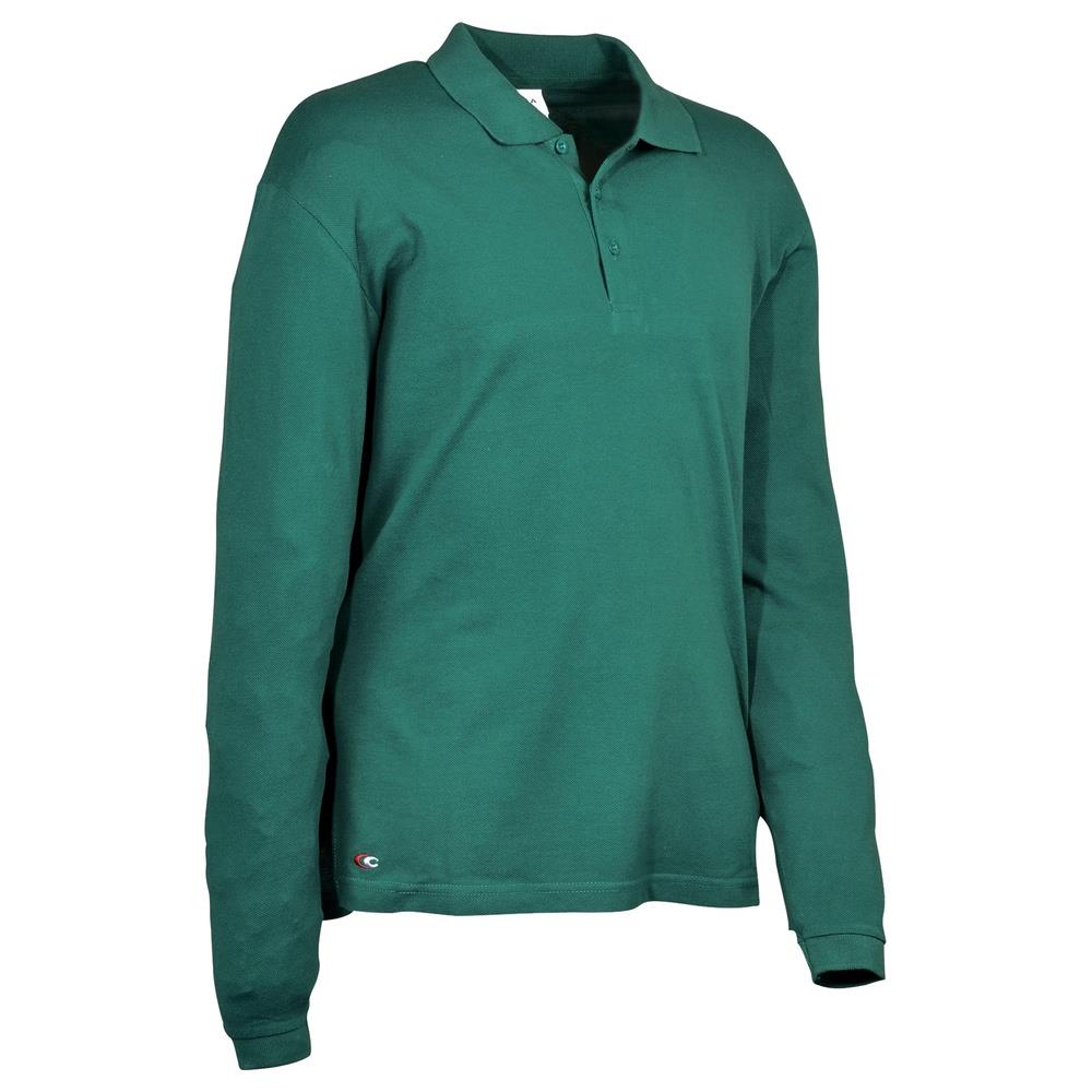 polo cofra wimbledon v218 verde s