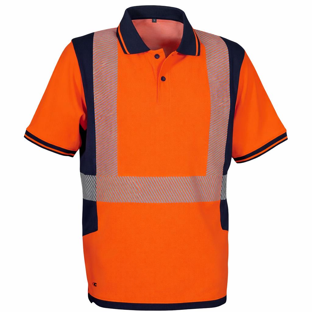 Polo da Lavoro Manica Corta Cofra Tilcara Arancio L Outlet