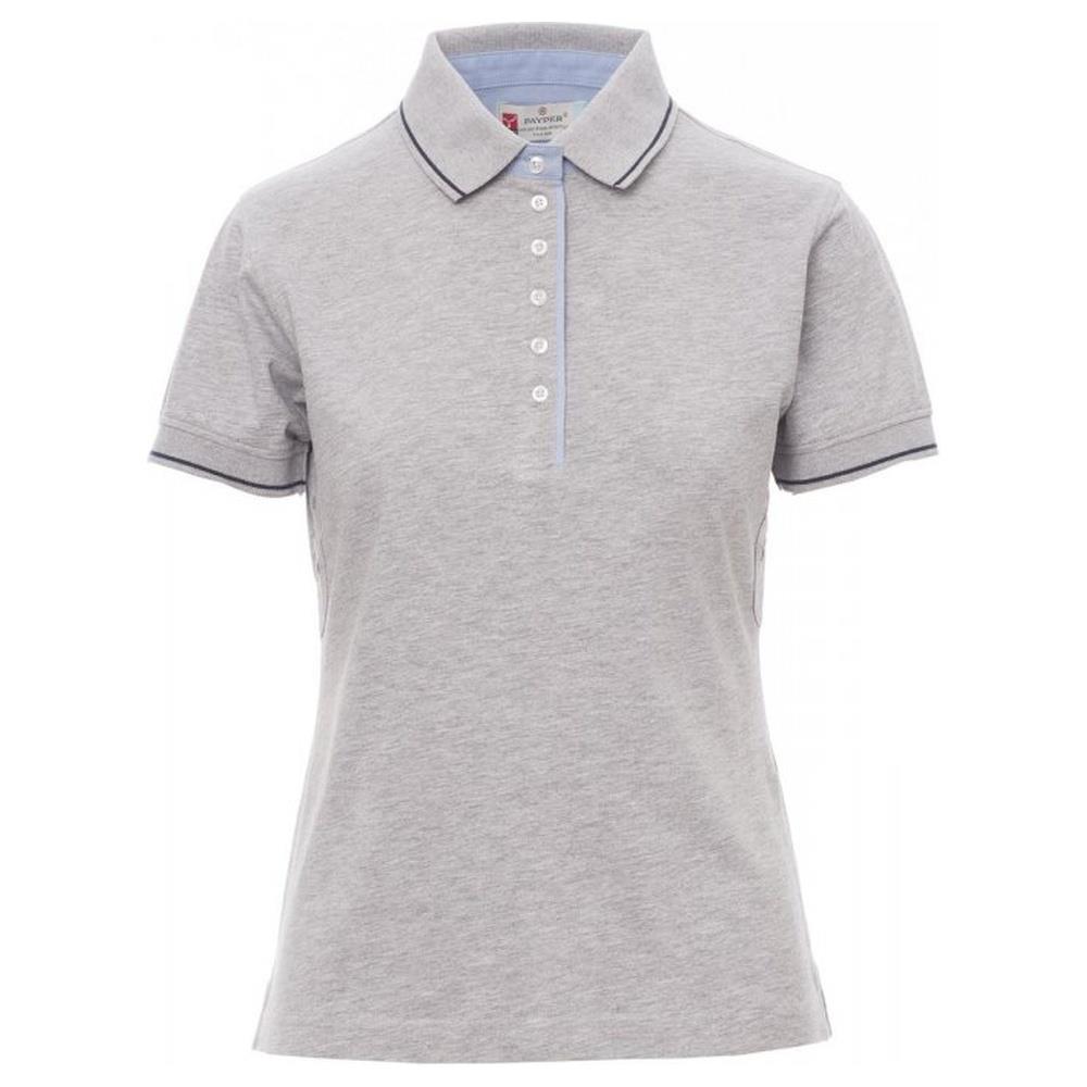 polo donna manica corta payper leeds melange