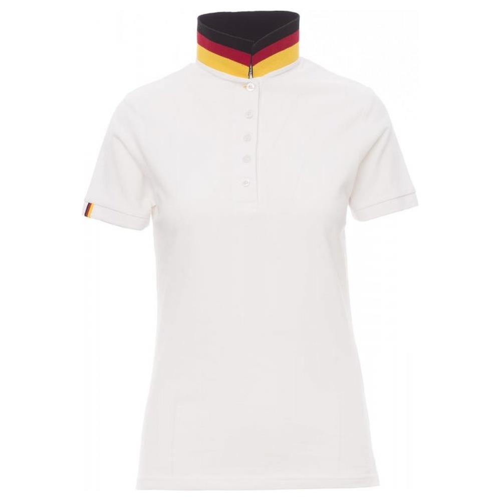 polo donna manica corta payper nation lady bianco/germania s