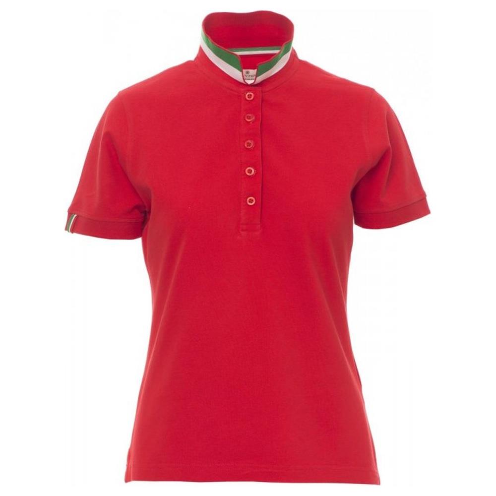 polo donna manica corta payper nation lady rosso/italia s