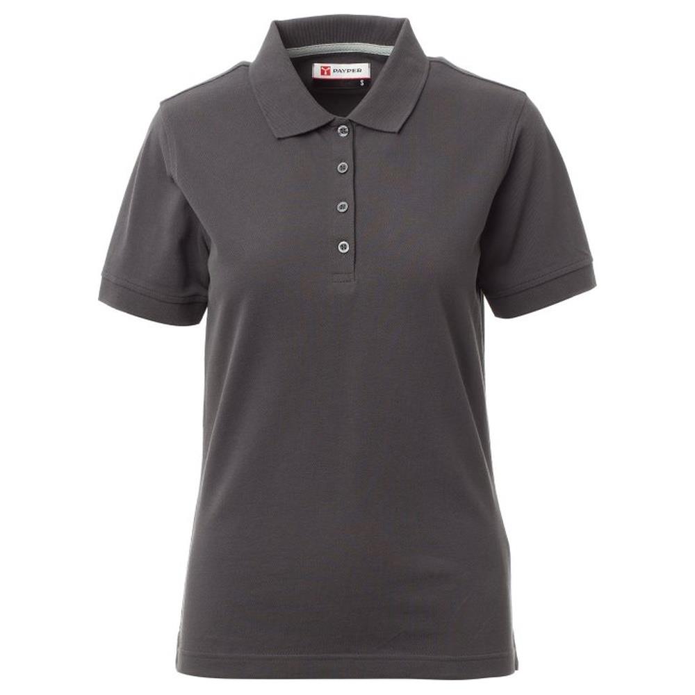 polo donna manica corta payper venice lady antracite xs
