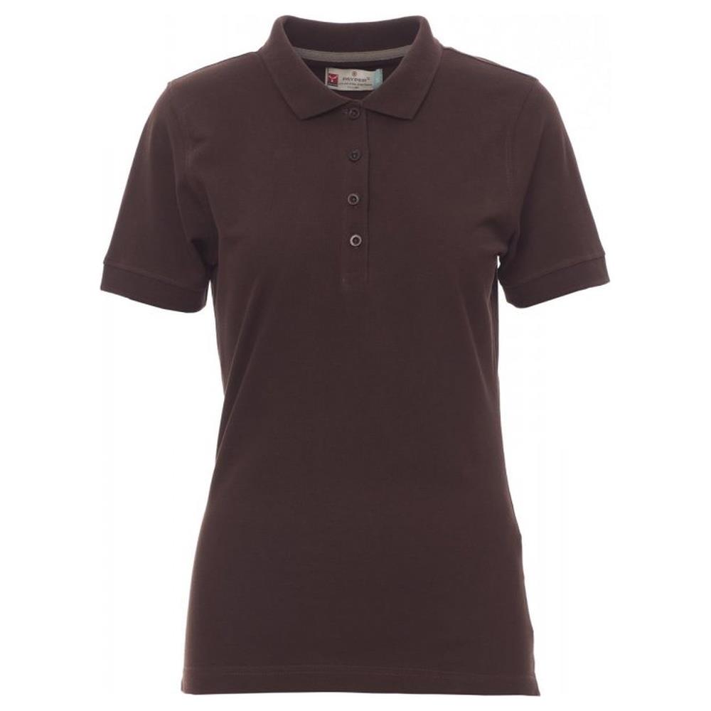 polo donna manica corta payper venice lady marrone xs
