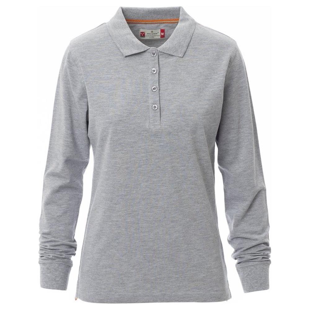 polo donna manica lunga payper florence lady melange