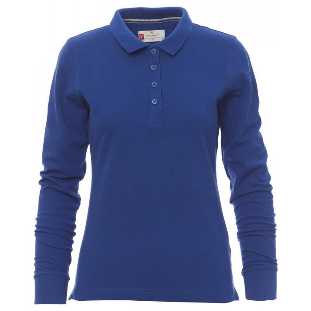 polo donna manica lunga payper florence lady royal xs
