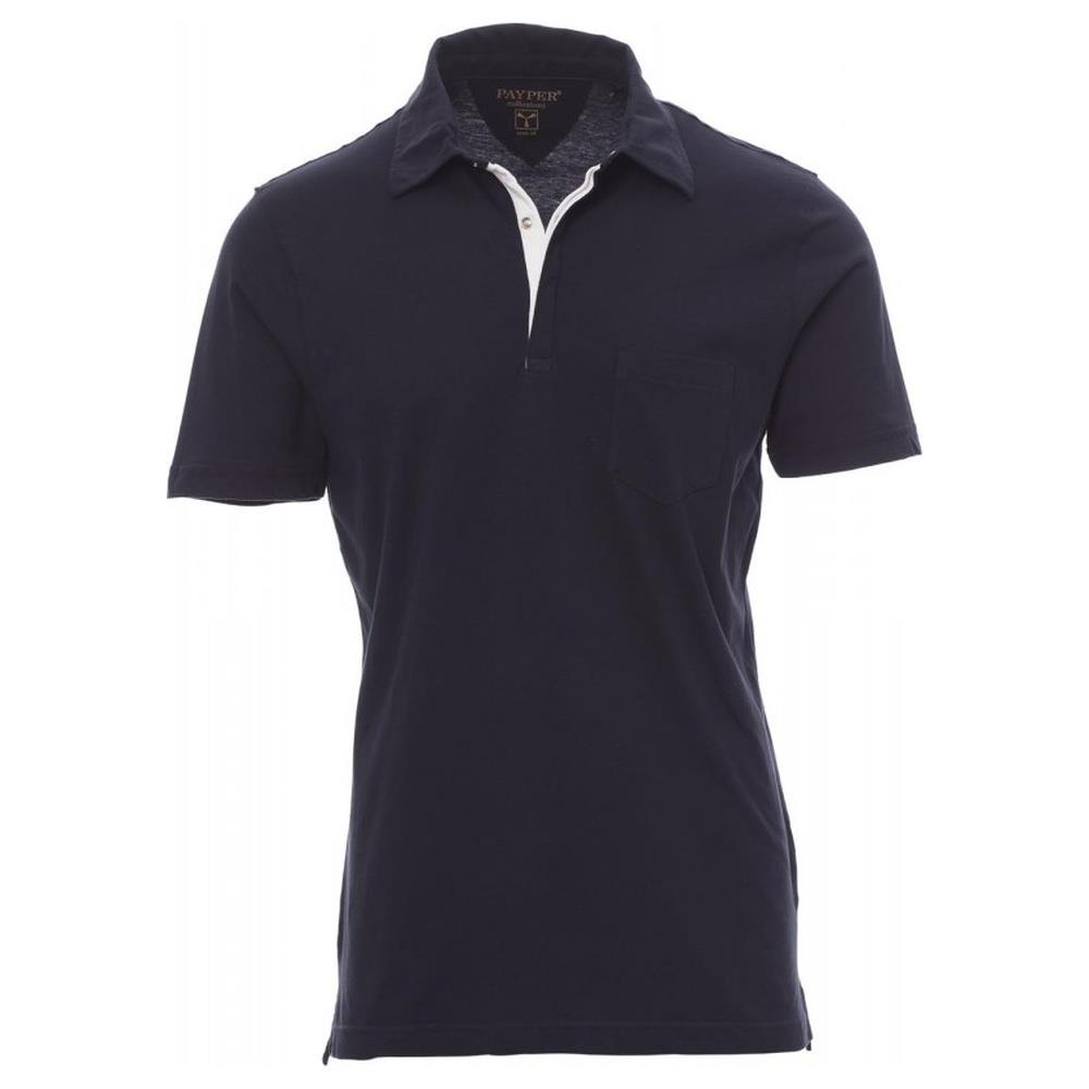 polo manica corta payper chic navy/bianco s