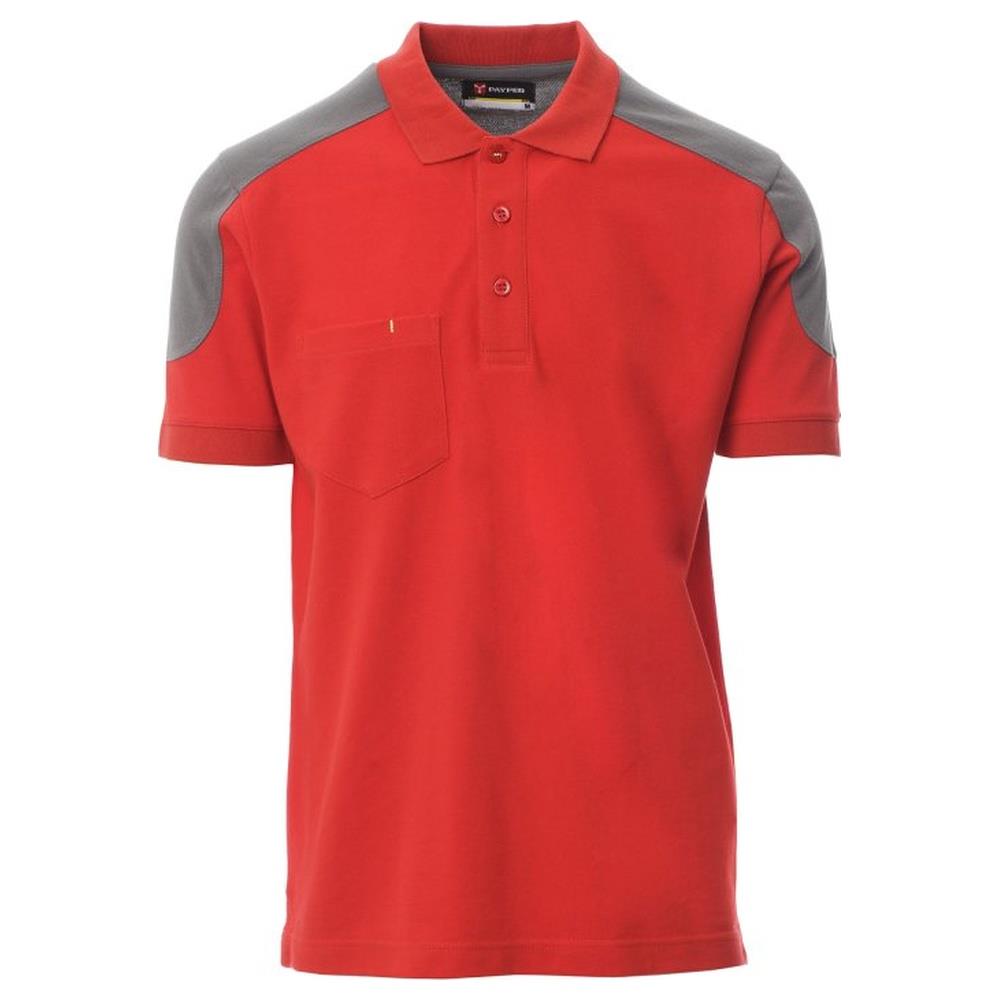 polo manica corta payper company rosso/smoke xs