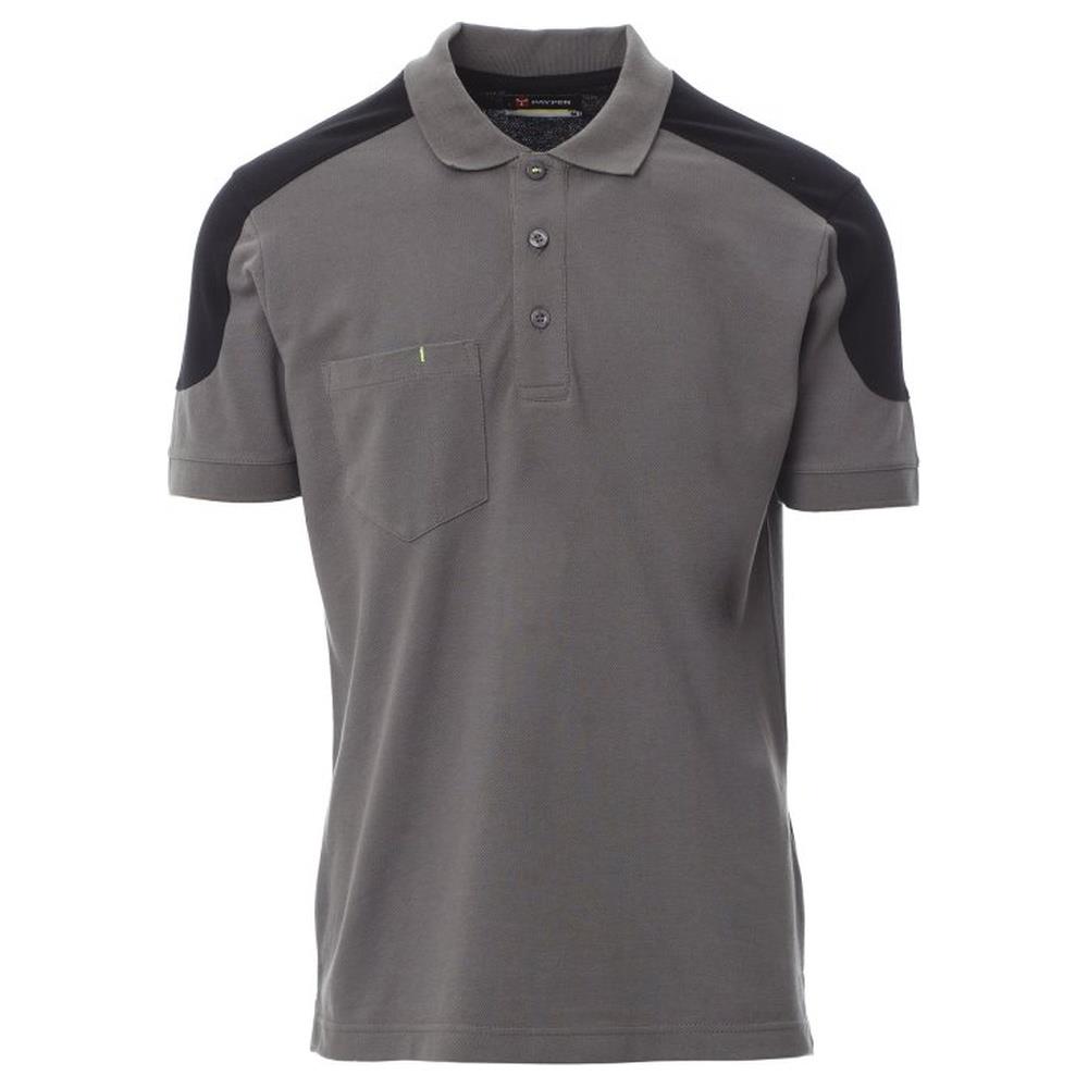 polo manica corta payper company smoke/nero xs