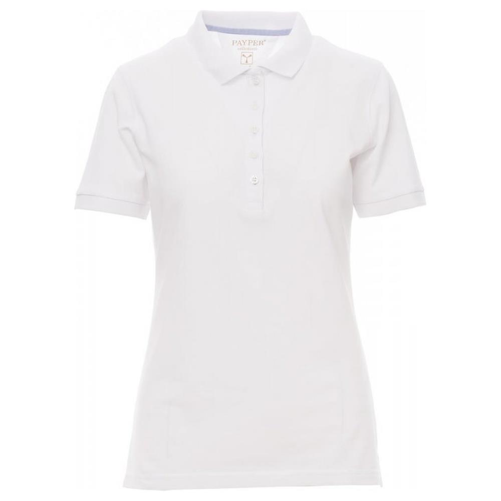polo manica corta payper glamour bianco s