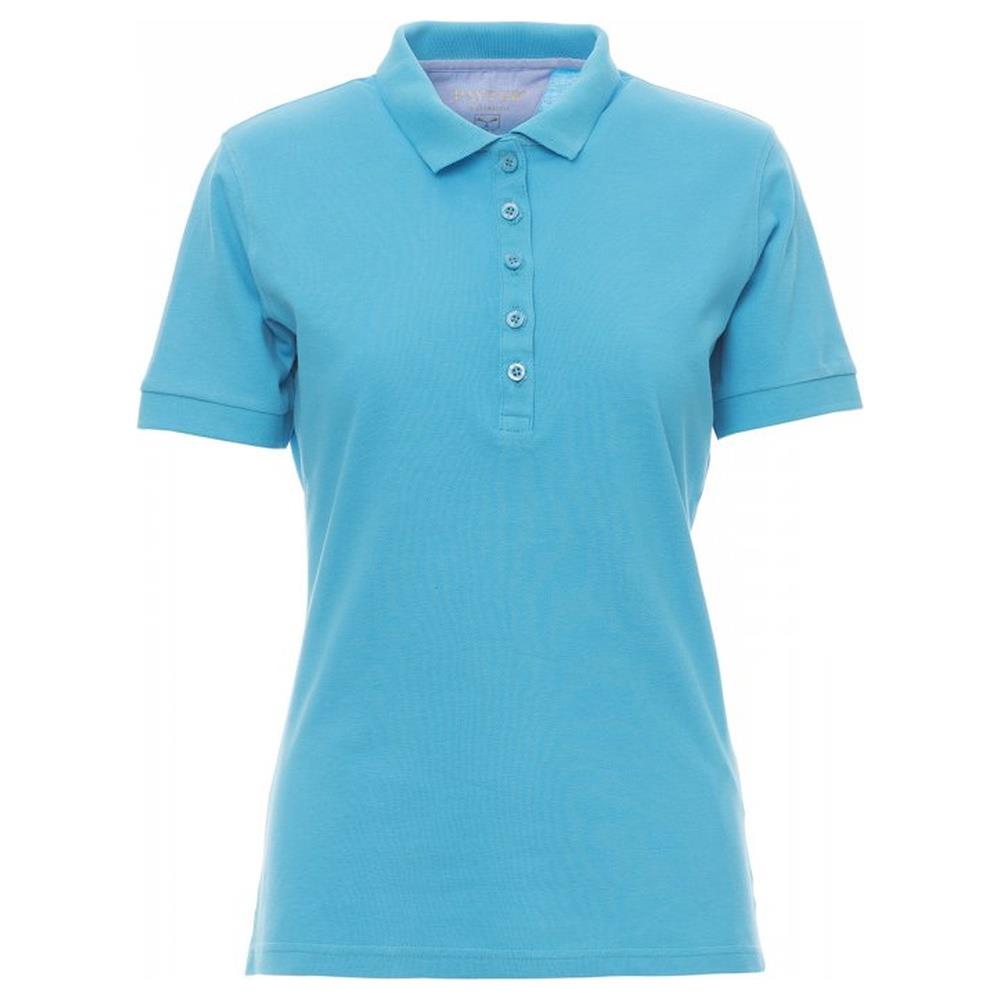 polo manica corta payper glamour blu atollo s