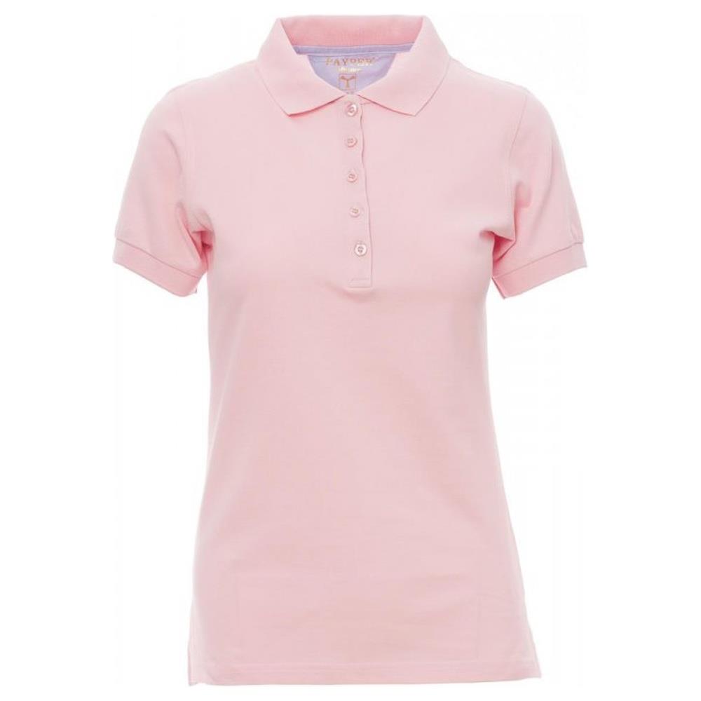polo manica corta payper glamour rosa shadow s