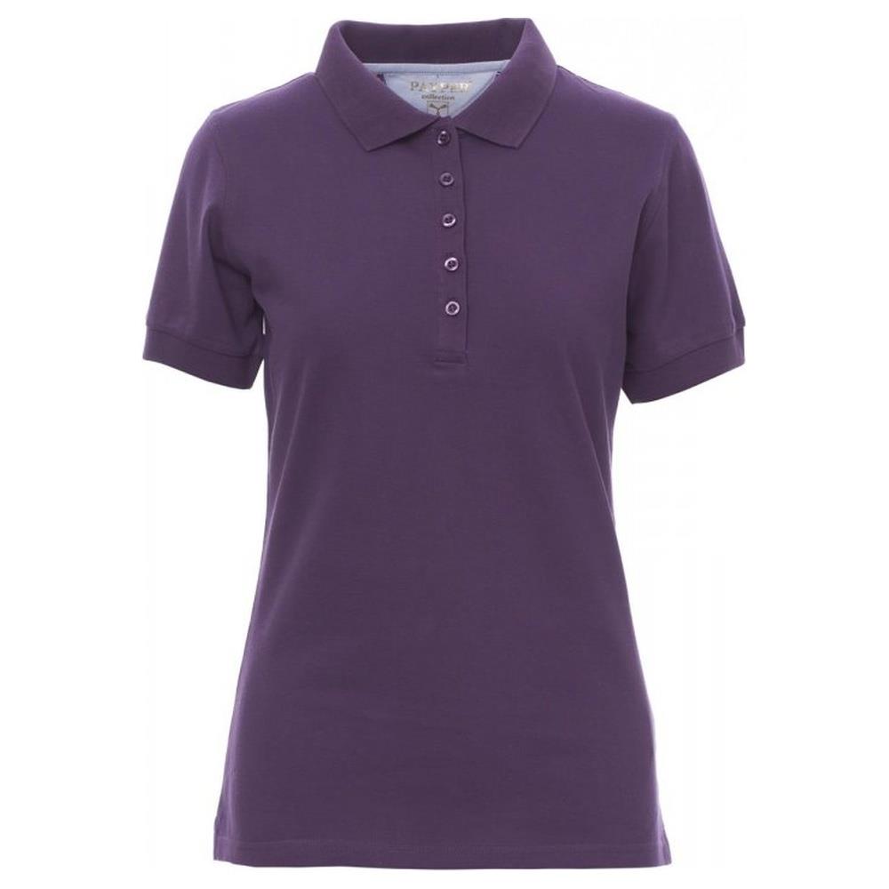 polo manica corta payper glamour viola indigo s