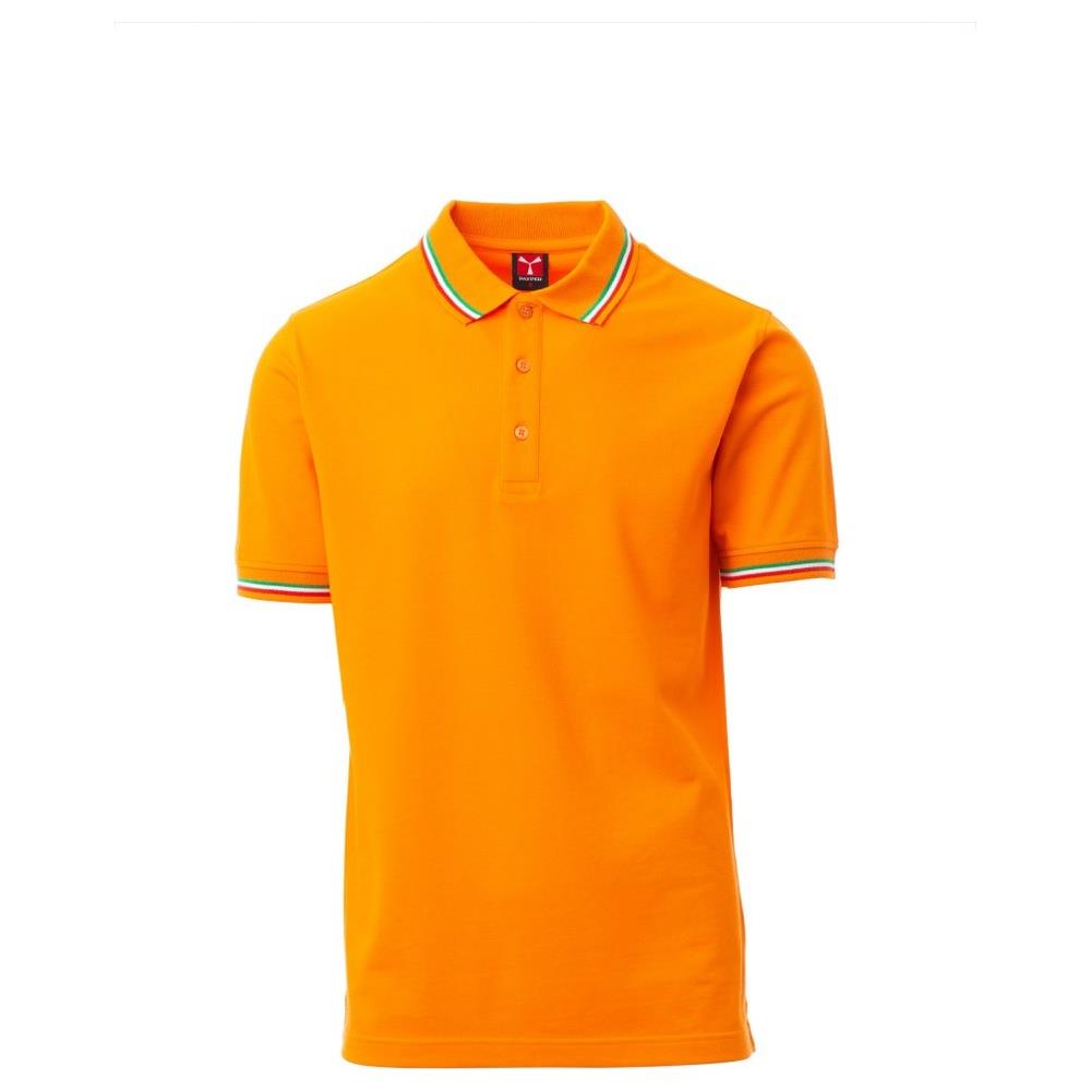 polo manica corta payper italia arancione xxs