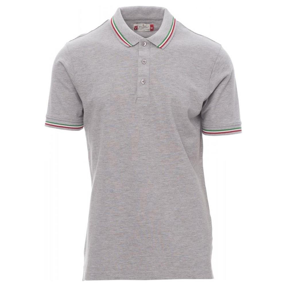 polo manica corta payper italia melange grigio melange xxs
