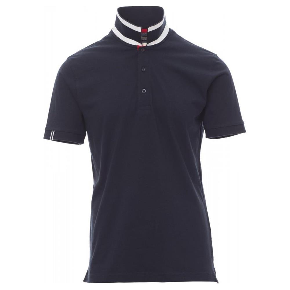 polo manica corta payper memphis navy/bianco-rosso s