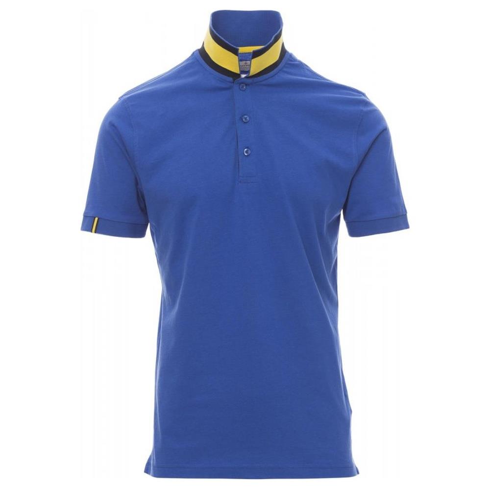 polo manica corta payper memphis royal/giallo-navy s