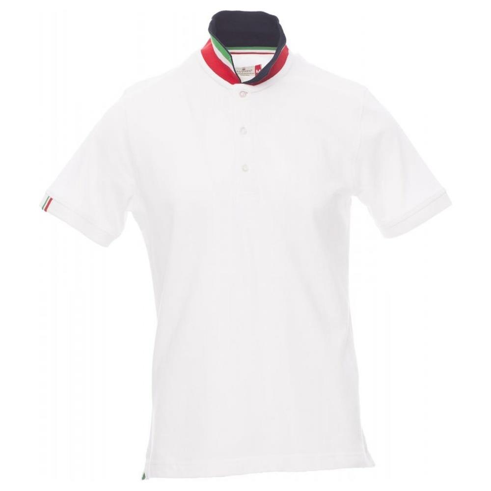 polo manica corta payper nation bianco/italia s