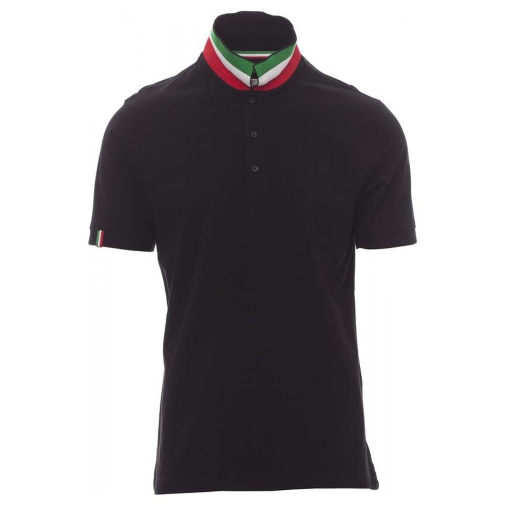 polo manica corta payper nation nero/italia s