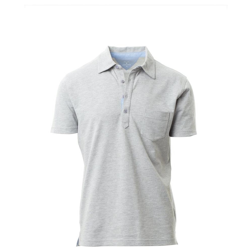 polo manica corta payper prestige grigio melange s
