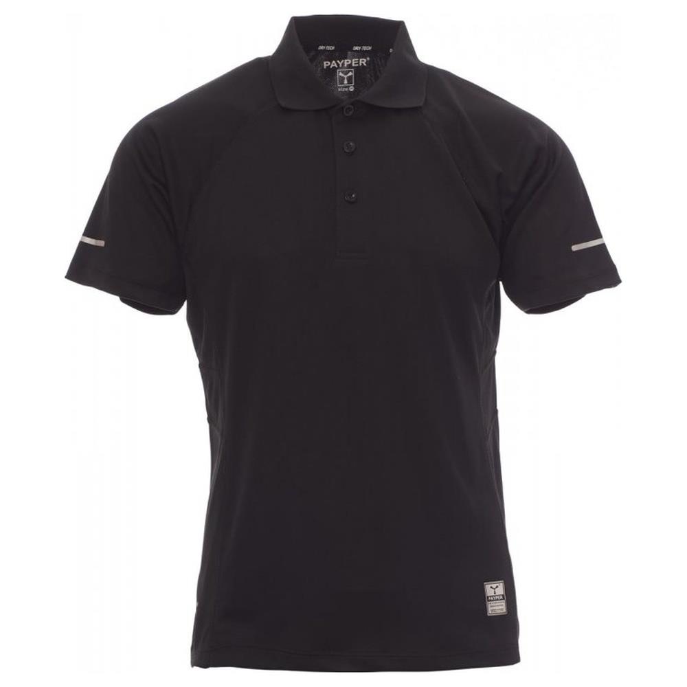 polo manica corta payper training nero s
