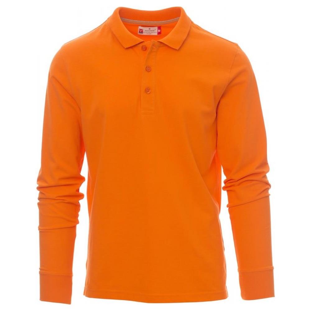 polo manica lunga payper florence arancione xs