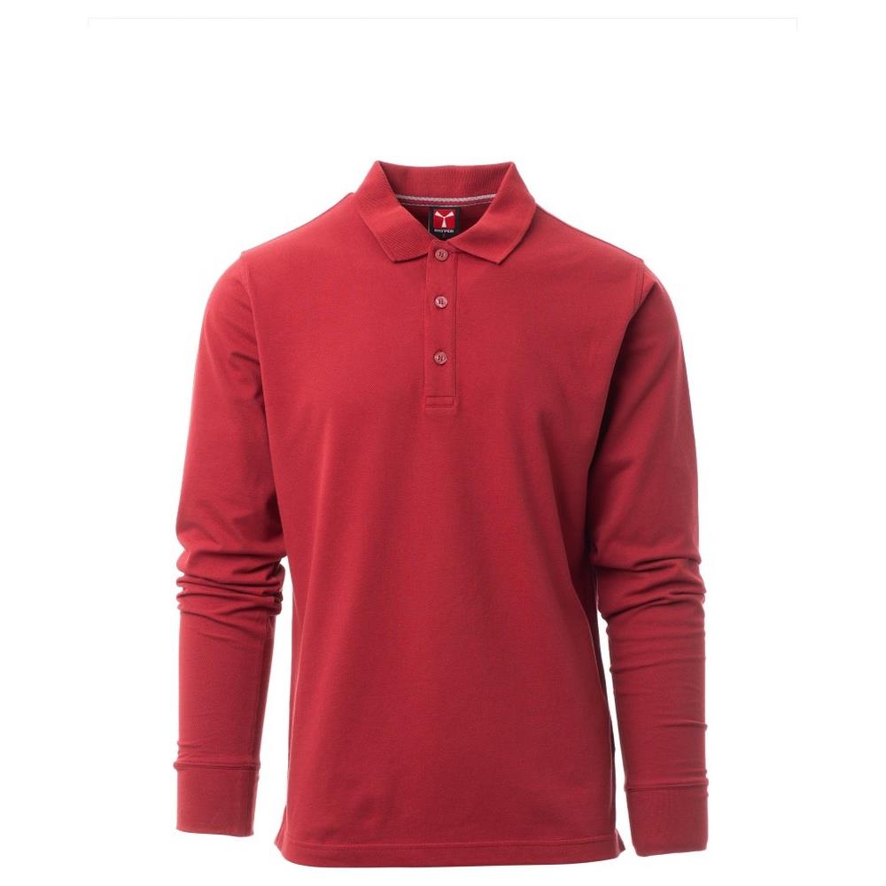 polo manica lunga payper florence bordeaux xs