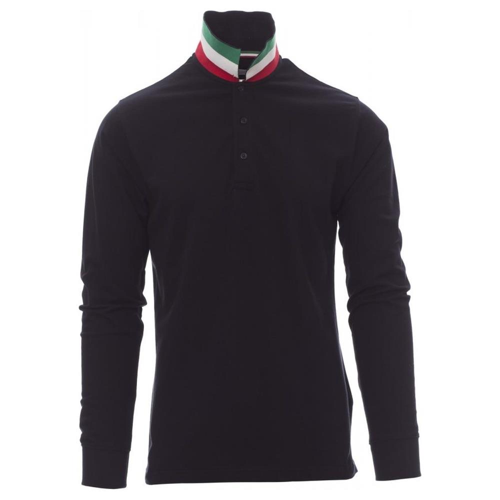 polo manica lunga payper long nation navy/italia s